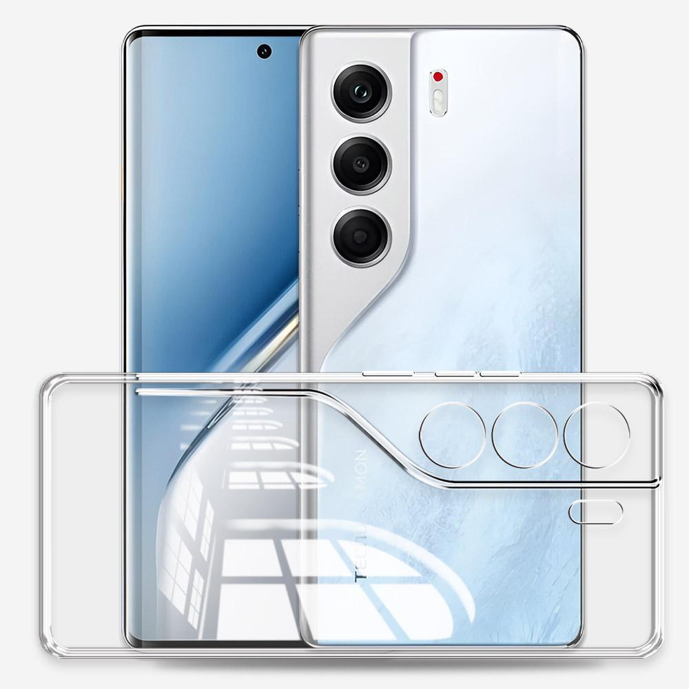 Чехол для Tecno Camon 40 /CM5 Прозрачный Мягкий Силиконовый Чехол для Телефона Для Tecno Camon 40 Pro 5G 4G /CM6 CM7 Прозрачный Ударопрочный Чехол