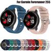 Силиконовый 18мм 20мм 22мм ремешок для часов для Garmin Forerunner 255S 255 Vivoactive 3 4S ремешок браслет для Garmin Venu 2 Plus ремешок