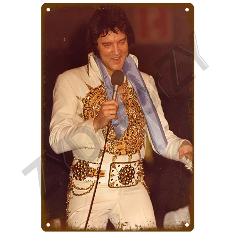 Retro Rock Tin Sign Poster Vintage Wall Poster Metal Sign Decorative Wall Plate Kitchen Plaque Metal Vintage Decor Accessories