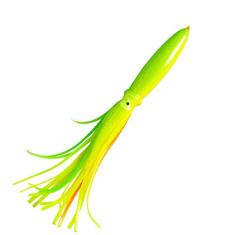 28см32г Светящаяся приманка для ловли осьминога Реалистичная юбка кальмара Рыболовная приманка Рыболовные снасти для морской воды