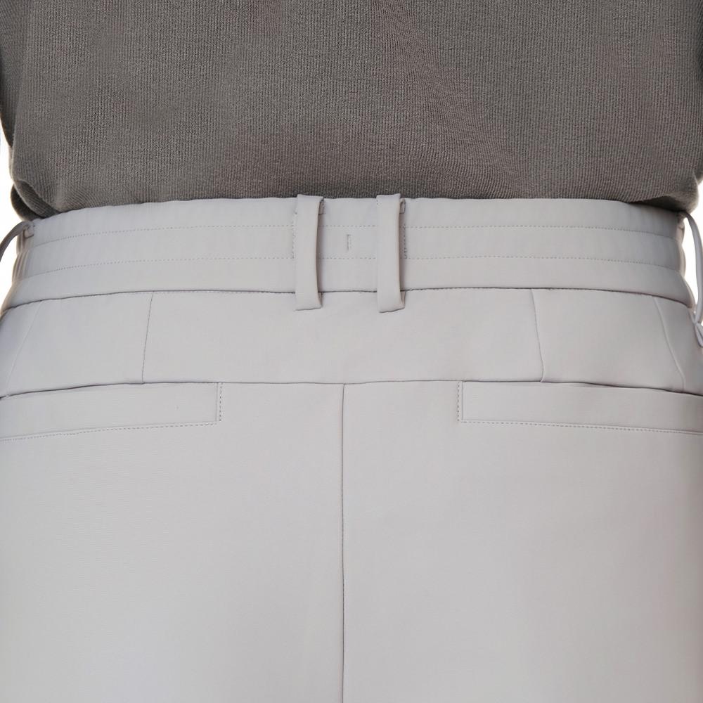 ANDAR Air Solid Men'S Lightly Brushed Elastic Slacks