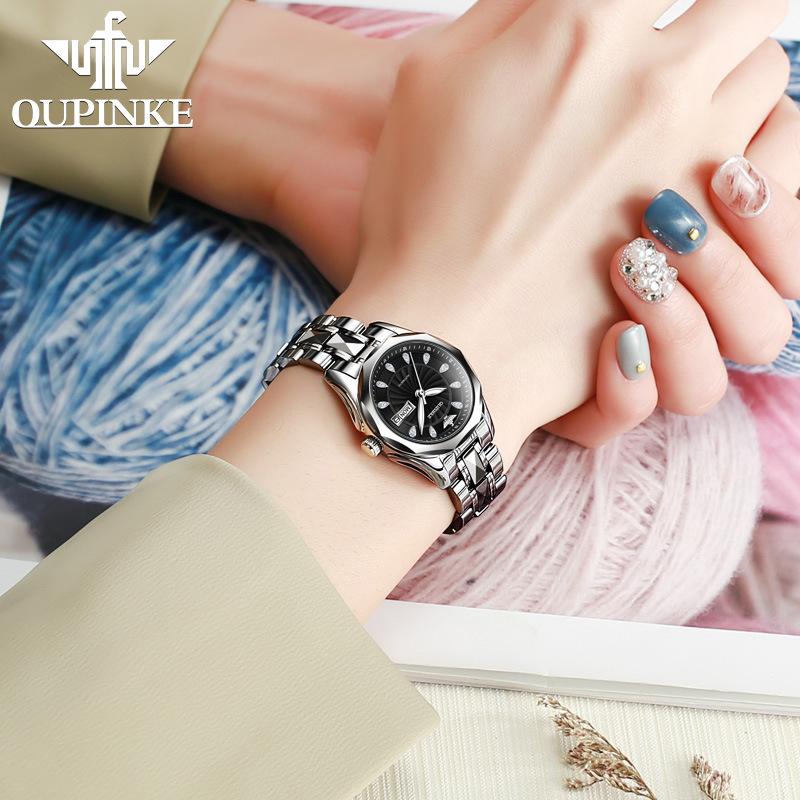 OUPINKE New Watches Waterproof Automatic Mechanical Watch Women Watch Women