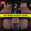 DOODRYER Custom Car Floor Mats For Skoda Octavia Combi Auto Carpets Foot Coche Accessorie