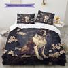 Boxer Pattern Bedding Home Decoration Birthday Gift (1 * duvet cover + 2 * pillowcase, without core)