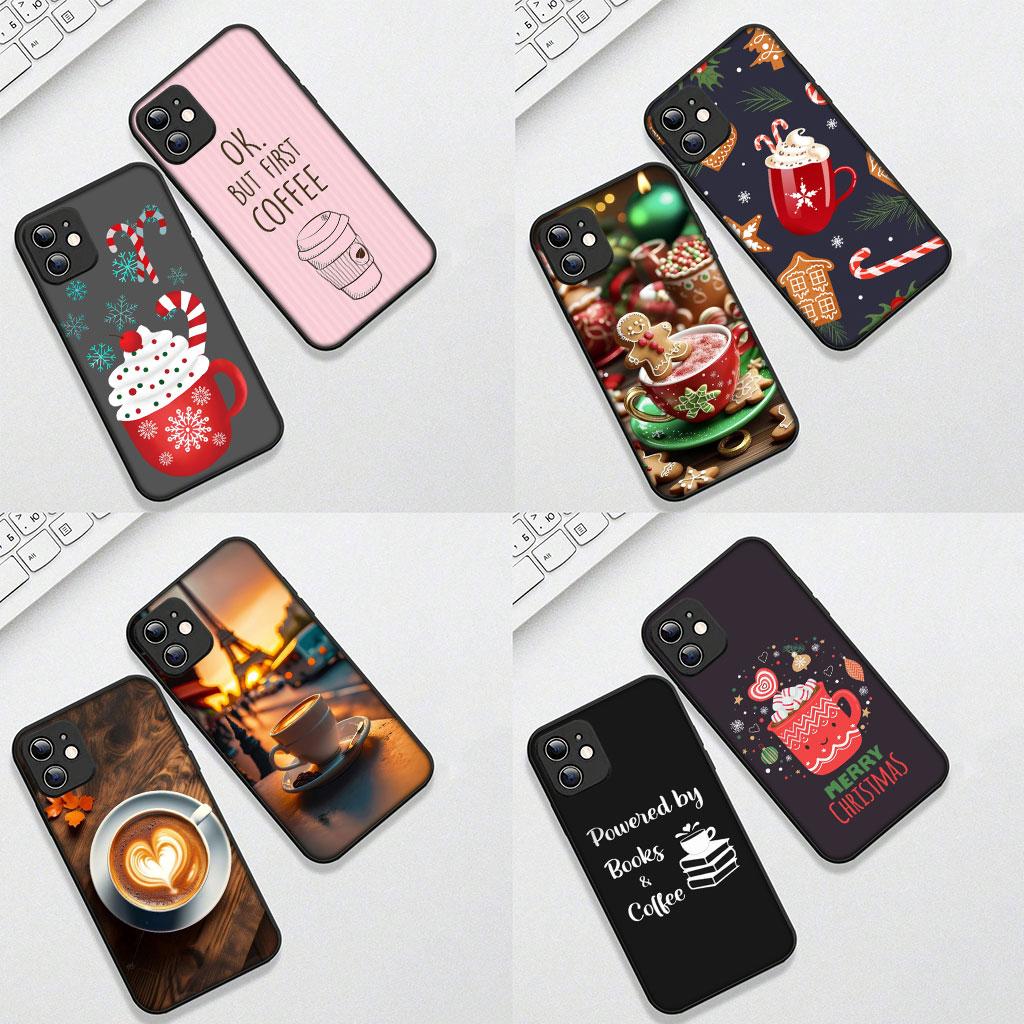 OK But First Coffee Book Christmas Phone Cover for Xiaomi Redmi Note 12 10 11 9 8 Pro 10C 12C 9T 9A Note11 Note12 5G 4G Case