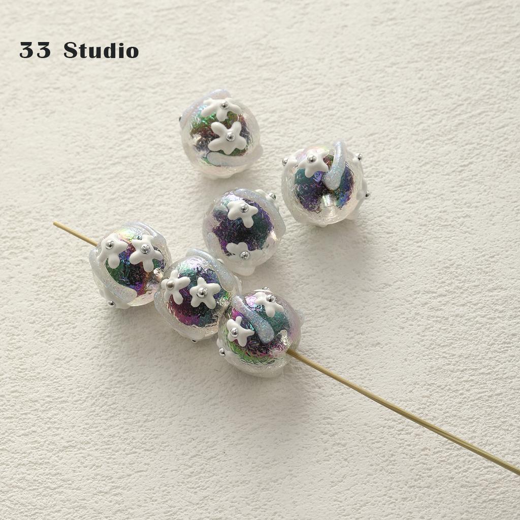 Тяжелая специальная дрель, бусины с ручной росписью, аксессуары «сделай сам», комплект материалов, цепочка для мобильного телефона, автомобильный кулон, бусины-проставки, браслет