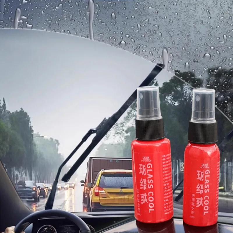 Водоотталкивающее средство для автомобильного стекла, лобовое стекло, зеркало заднего вида, быстрый водонепроницаемый спрей, чистящие средства для стекол, вытесняющее масло средство
