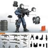 Special Forces Minifigures Weapons Boys Assemble Tank Military Building Blocks Toys