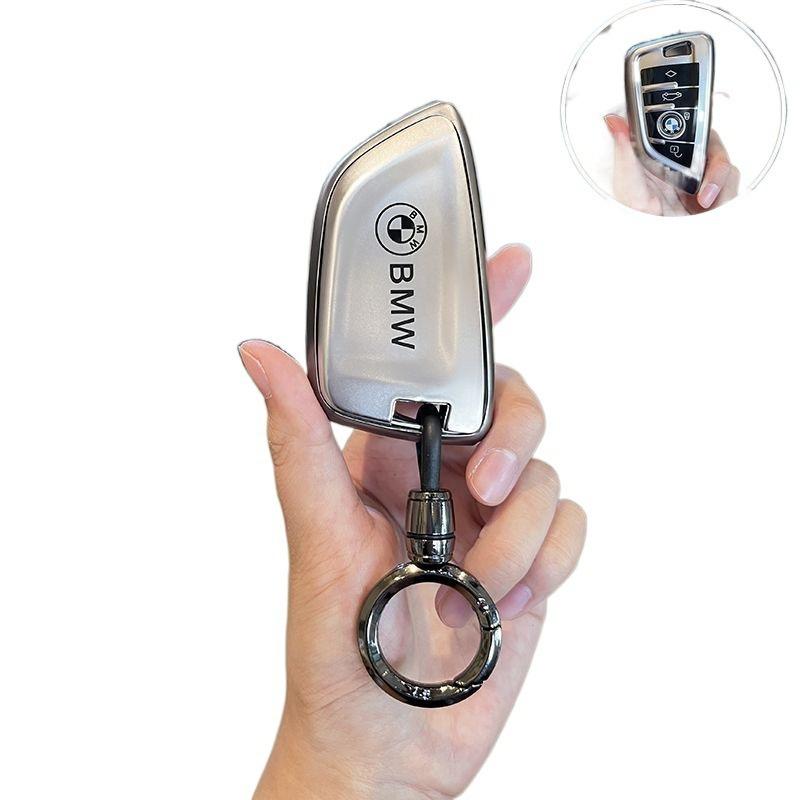 Fashion TPU Car Key Case Cover Shell For BMW X1 X3 X5 X6 X7 1 3 5 6 7 Series G20 G30 G11 F15 F16 G01 G02 F48 Smart Remote Holder gzsh02