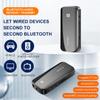 Stereo Audio Bluetooth 5.1 Receiver Transmitter NFC Type C Charging Car Handsfree Call Wireless TF AUX 3.5mm Bluetooth Car Kit