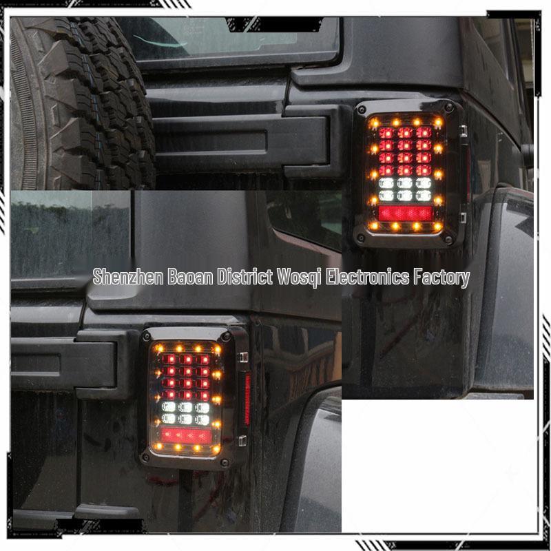 Совместимая светодиодная задняя фара для европейского/американского Jeep Wrangler