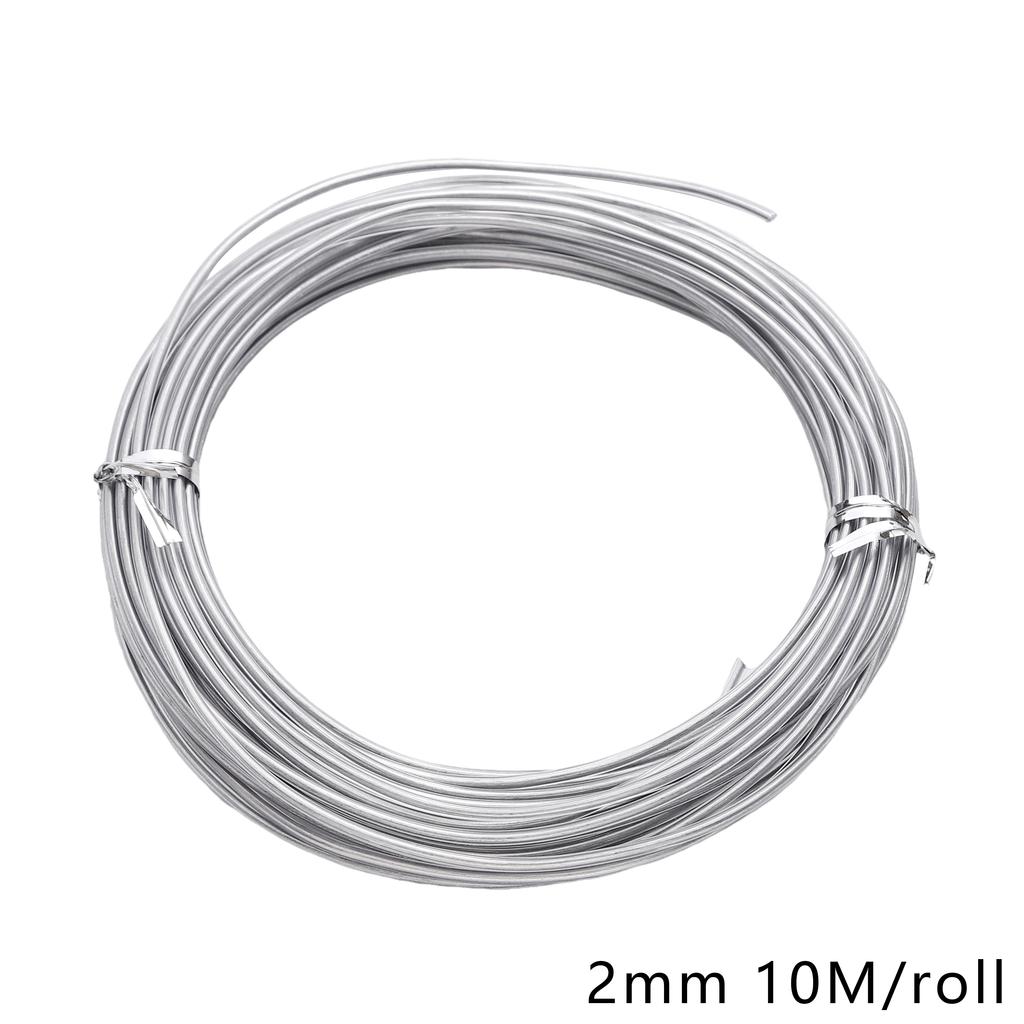 5-10 м алюминиевая проволока грубость шнур бисерная проволока DIY ремесло изготовление ювелирных изделий шнур струна аксессуары