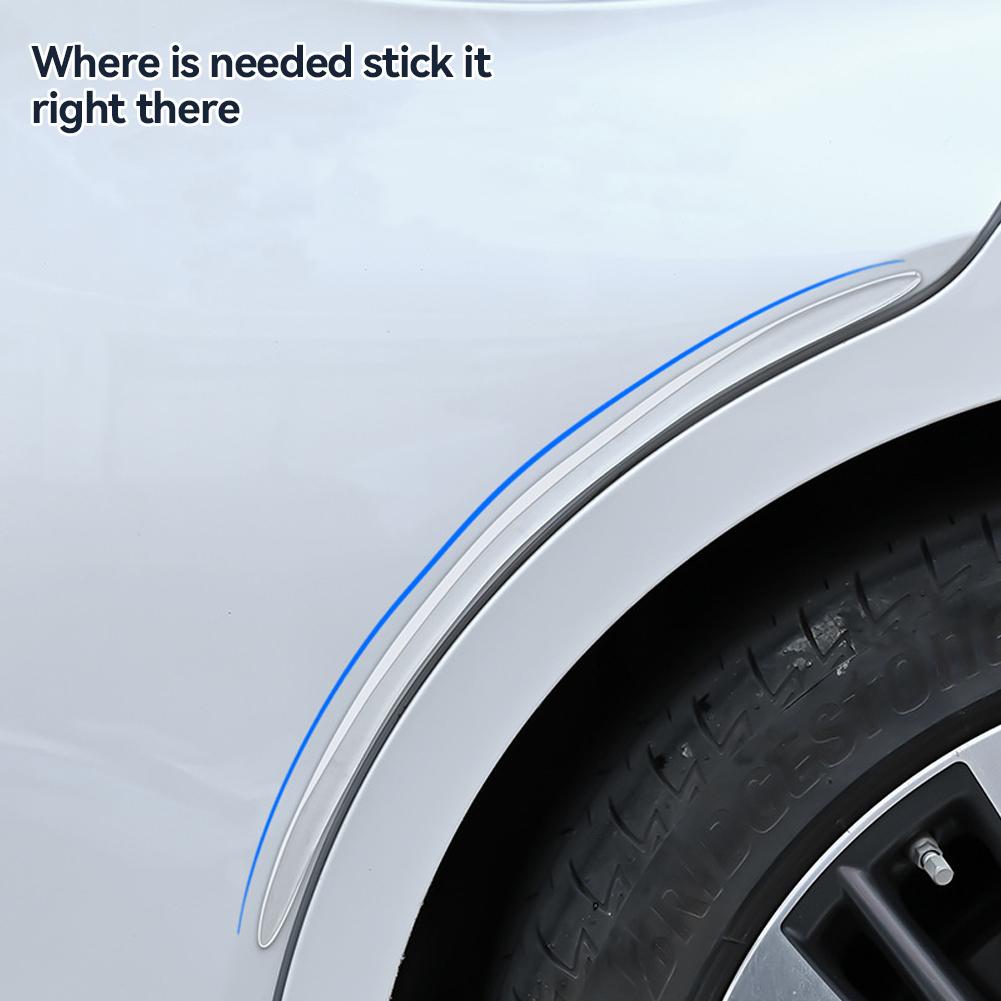 2 шт/4 шт 40 см автомобильный бампер дверь край колесо бровь зеркало заднего вида защита резиновый автомобильный протектор защита царапин наклейка отделочные полосы