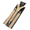 Y Back Style Men Women Leather Unisex Suspenders Elastic Adjustable Straps Suspenders Braces