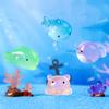 Micro Landscape Creative Cute Fluorescent Whale Octopus Marine Animal Diy Decorative Accessories Resin Trinket