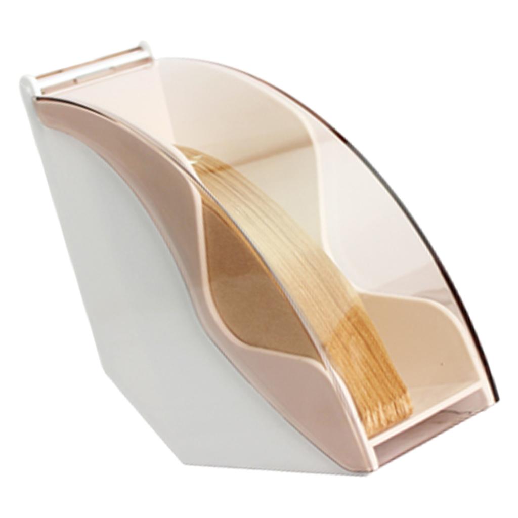 Многоцелевой ящик для хранения фильтровальной бумаги, пылезащитный дизайн, портативный аксессуар для домашнего хозяйства и ежедневного использования в кафе