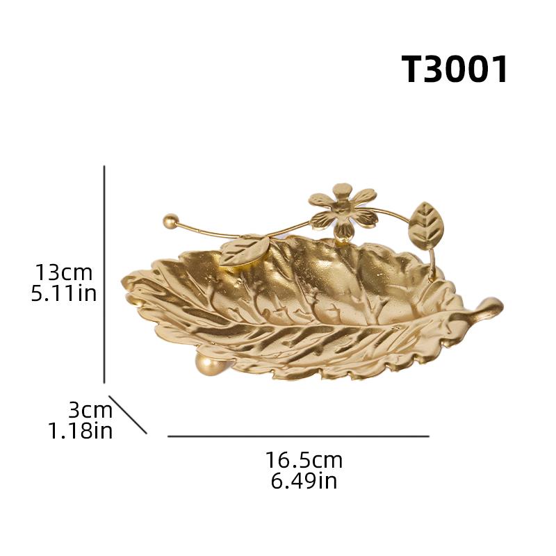 Ид аль-Фитр Золотой фруктовый поднос Креативный Рамадан Металлический фруктовый поднос Блюдо для подачи десертов Многоразовая металлическая декоративная тарелка