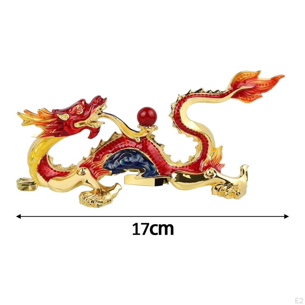 Статуя китайского дракона, статуэтка, скульптура сокровищ для