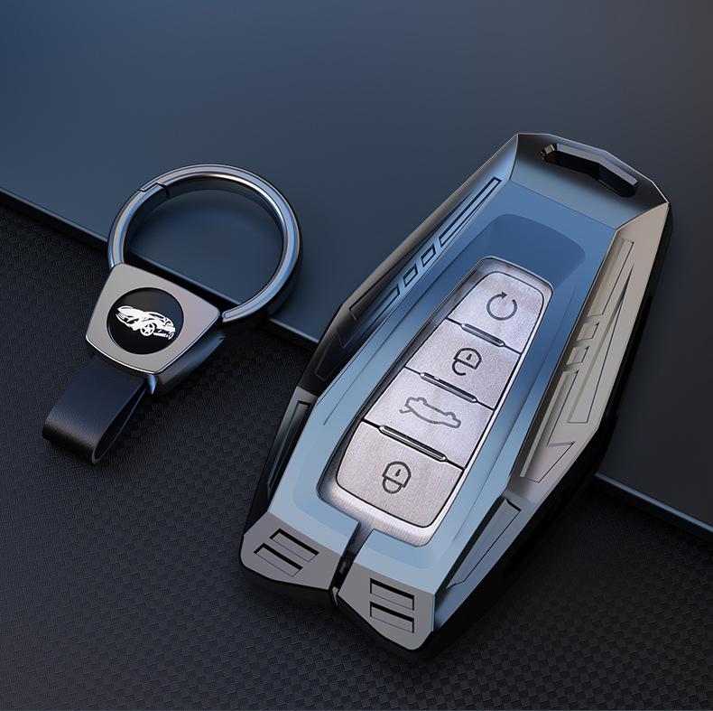 Чехол для ключа Geely: Emgrand, Boyue, Coolray, Xingrui, GS, Binyue Pro, Xingyue L, Binrui, Icon, Vision X6