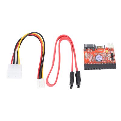 Карта-адаптер IDE to SATA Двусторонняя 1.5 Гбит/с Прочная карта преобразования жесткого диска для настольного компьютера