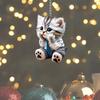 2D Keychain Acrylic Pendant Home Decor Cat Car Ornament  Car