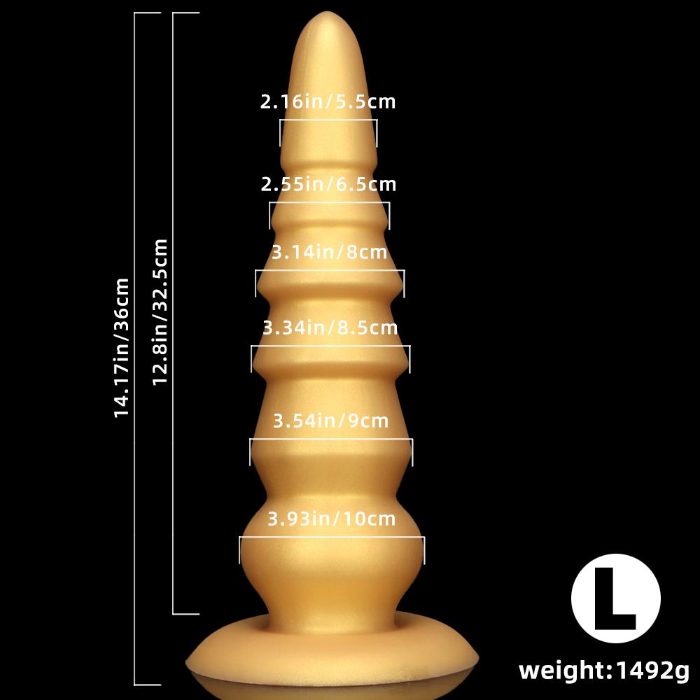 Силиконовая мягкая анальная пробка большого размера с присоской, анальная пробка, секс-игрушки, фистинг, анальный расширитель, ремешок на пенис, реалистичный член, БДСМ