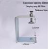 C304 Tiger Claw U-Shaped Stainless Steel Pipe Clamp