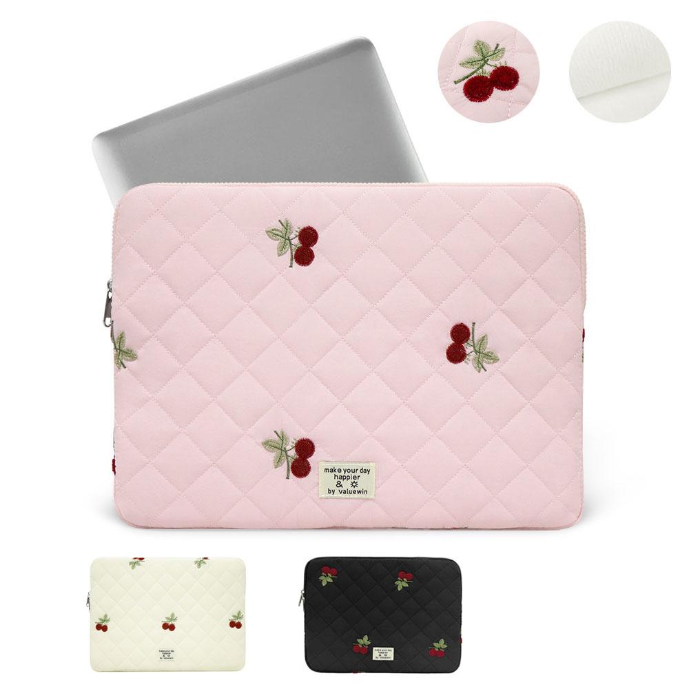 Cherry Laptop Bag Sleeve 13 14 15 15.6 16 Inch Notebook Case Cover Tablet for Macbook Air M1 Mac Book Pro M2 M3 Lenovo IPad