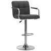 VidaXL Bar Chair Dark Grey Fabric