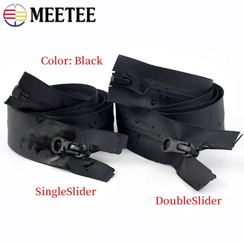 1/2/3/5 шт. 15-100 см нейлоновая водонепроницаемая молния открытая невидимая декоративная молния куртка сумка одежда реверсивные молнии DIY швейная фурнитура