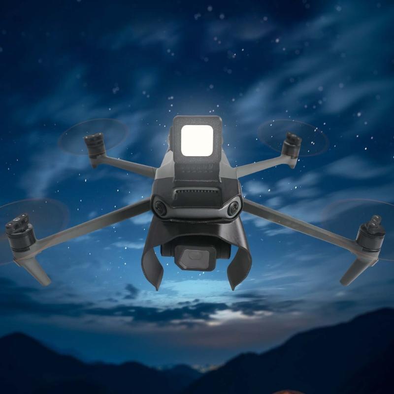 Adjustable 180Degree Rotating AntiCollision Guard With LED Navigation Light For 3Pro Drones Camera Flight Lighting
