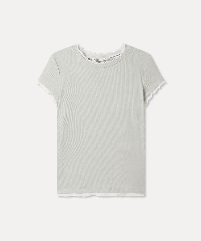 MIXXO Color Block Short Sleeve T-Shirt_Miwhwg739A