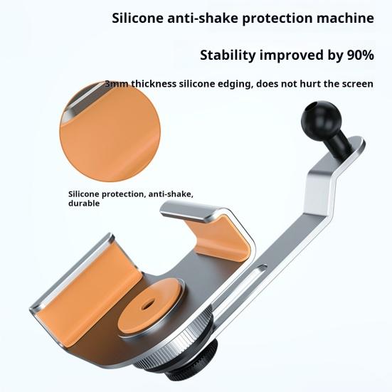 Держатель для телефона Магнитная подставка для мобильного телефона Регулируемый угол высокой устойчивости Простой в установке держатель для телефона для Tesla 3/Y