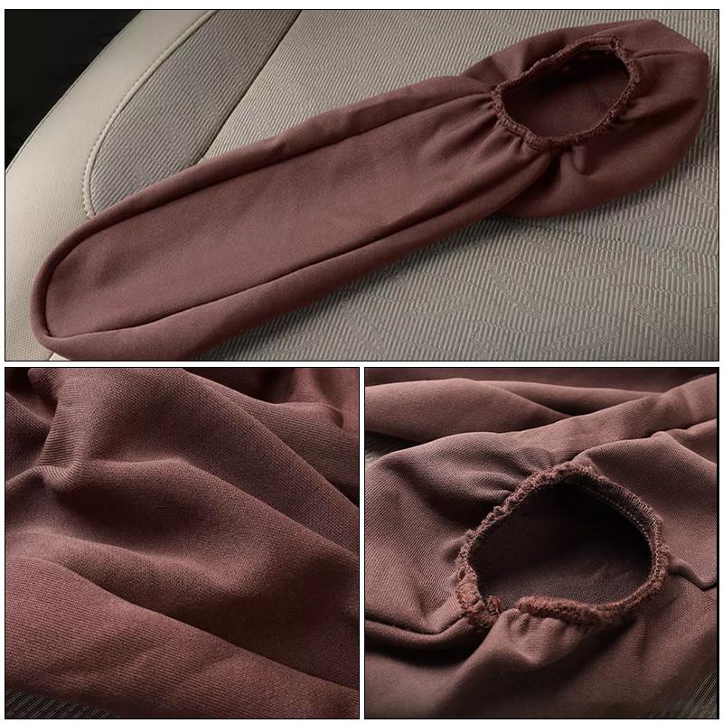 Car Seat Armrest Cover Soft Comfortable Elastic Cloth For Volkswagen VW Golf Polo Tiguan T5 Passat b6 Jetta Scirocco Sagitar QQ6