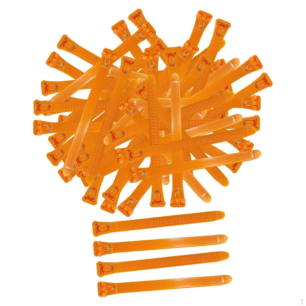 100 Pieces Chicken Leg Bands Poultry Identification Tags Rings for Bantam