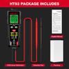 HABOTEST HT93 Digital Multimeter Voltage Tester 2000 Counts 600V AC/DC Volt Meter NCV Phase Sequence Auto Ranging Multimetre