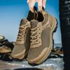 Outdoor Men Hiking Shoes 2025 Breathable Man comfort sneakers Boots Desert Training Sneakers Anti-Slip Trekking Shoes Plus