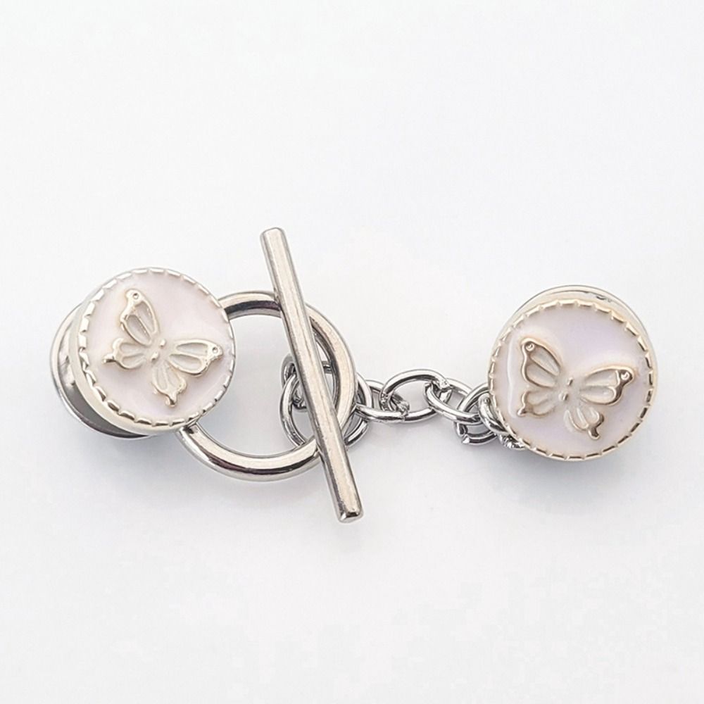 Crown Close Neckline Decorative Brooch Rabbit Star Fixed Clothes Pin  Loose Jeans