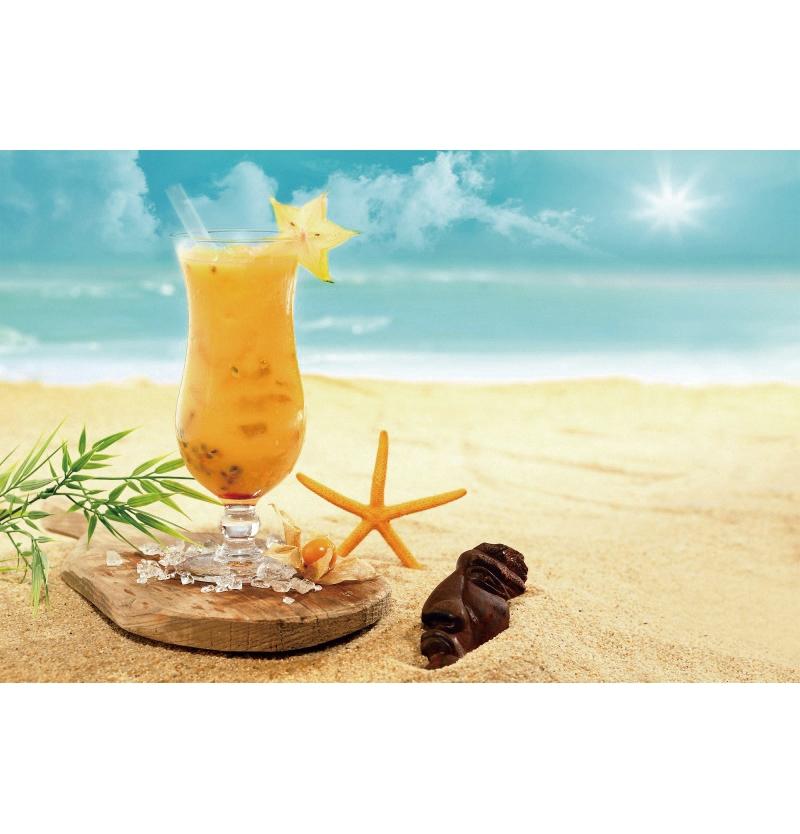 Tropical Beach Backdrop Decoration Seashell Starfish Summer Vacation For Pool Party Celebration Backgrounds For Photographs