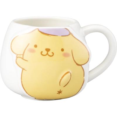 Кружка Sanrio Хвост Круглое лицо 13 x Разное персонажей "Помпонпурин", Прибл.. 400 мл, Прибл.. 9 см, Посуда, Товары, Товары, san4561-4
