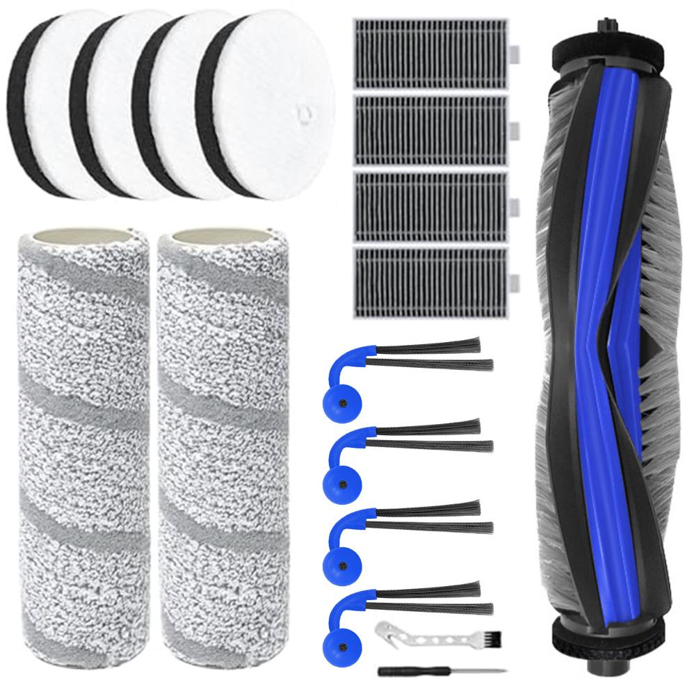 1 комплект аксессуаров с роликовой щеткой для ECOVACS Для Deebot X11 Для OmniCyclone/X11 Pro/X11 Pro Для Omni/X11/X11 Famille Пылесоса