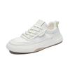 New Summer White Shoes for Female Students' Thick Sole Elevated Mesh Breathable Casual Shoes