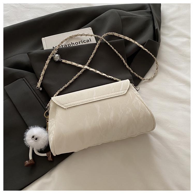 Женская летняя сумка через плечо на цепочке в форме облака, нишевый дизайн, 2025