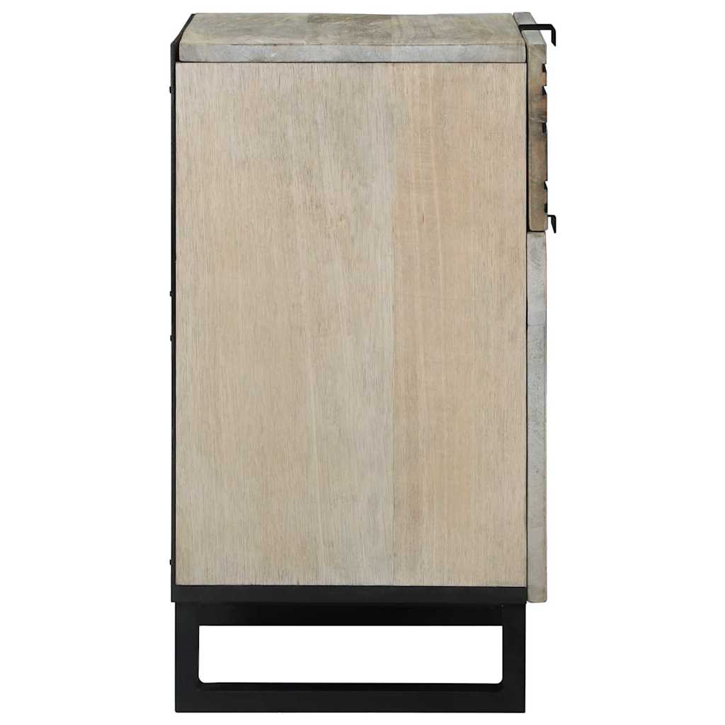 Nightstand White 50 x 33 x 60 cm Engineered Wood