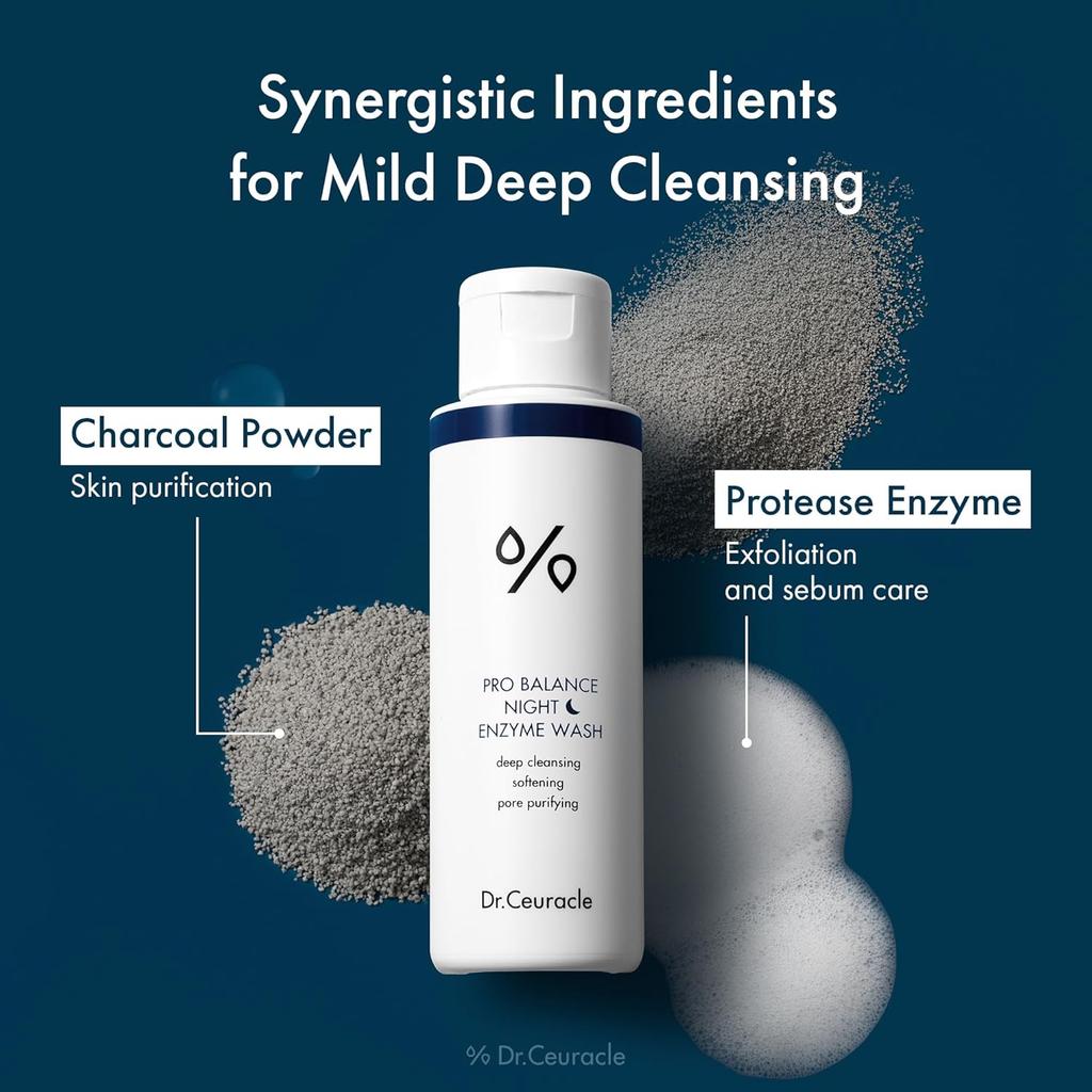 Dr.Ceuracle Pro Balance Порошок для умывания лица с энзимами (Утреннее / Вечернее умывание)