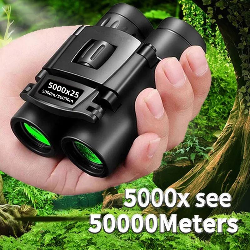 5000x25 50000m Zoom BAK4 HD Telescope Professional Powerful Binoculars Long Range Travel-Friendly Monocular Optics Suitable For Cam Practical Use