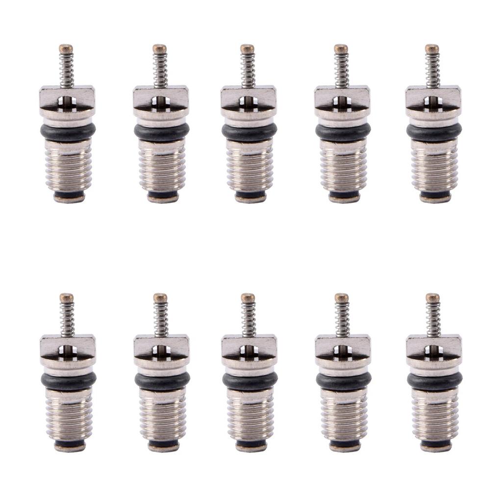 10 шт. AC R134A сердечник клапана автомобильный кондиционер сердечники иглы ремонтный комплект термостойкие автомобильные аксессуары Herramientas