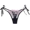 ONE LIMITATION Floral Embroidered Sexy Underwear for PT006 T-Back Panties, Women, (2. Pink)