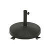 Parasol Base With Wheels Color Black Diameter 52cm 841097