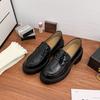 Весенний фестиваль 2025 года, новые лоферы на платформе для женщин, одежда высокого класса, небольшое увеличение высоты, униформальные маленькие кожаные туфли для женщин